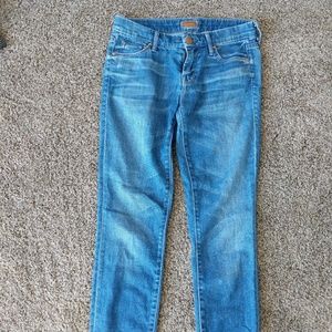 Cropped mother jeans sz 25